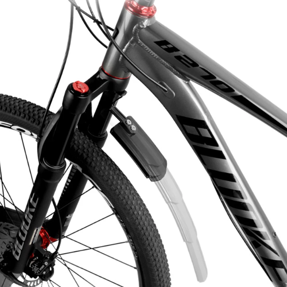 

Телескопические кранцы, брызговик, Аксессуары для велосипеда, черные для переднего/заднего колеса, грязезащитные пластиковые, от дождя, сов...