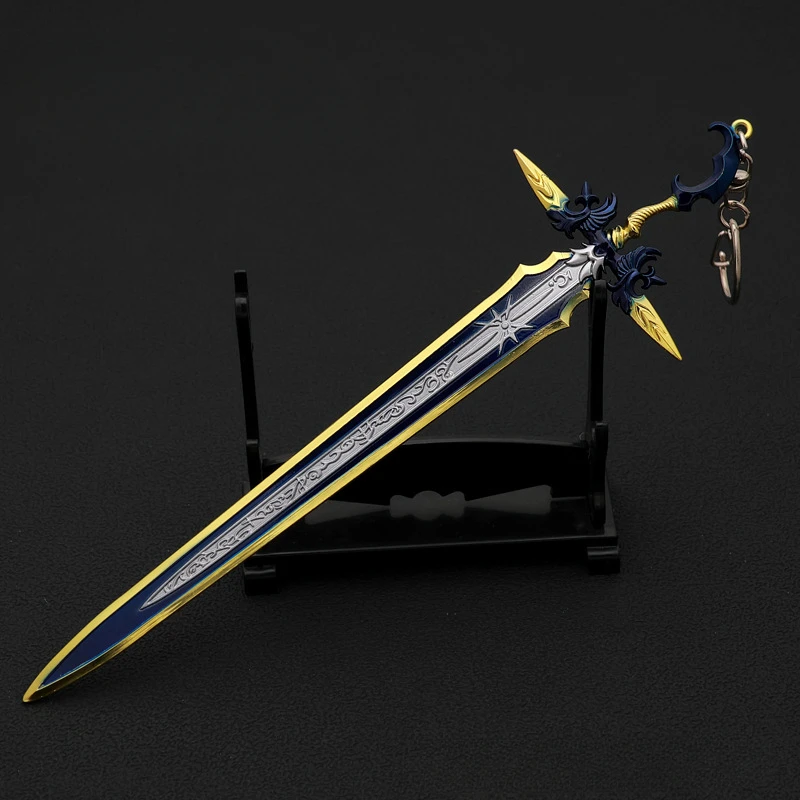 

Final Fantasy Weapon Cloud Strife Ultima Blade Sword 22cm Metal Game Peripheral Uncut Blade Weapon Model Gifts Toys for Boys