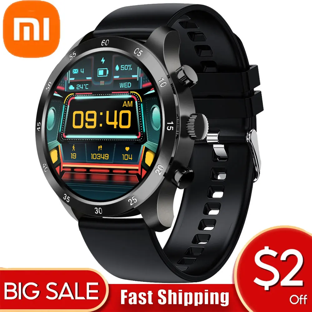 

Xiaomi I30 Smart Watch Men Bluetooth Call Custom Dial Full Touch Screen Waterproof Watchs Sport Fitness Tracker Watch For Men