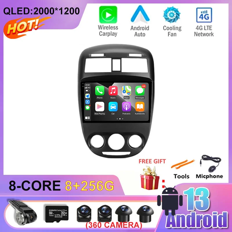 

Car Multimedia Video Auto Radio Player Navigation Stereo Android 13 For Buick Excelle 2008 - 2018 4G WIFI DVD