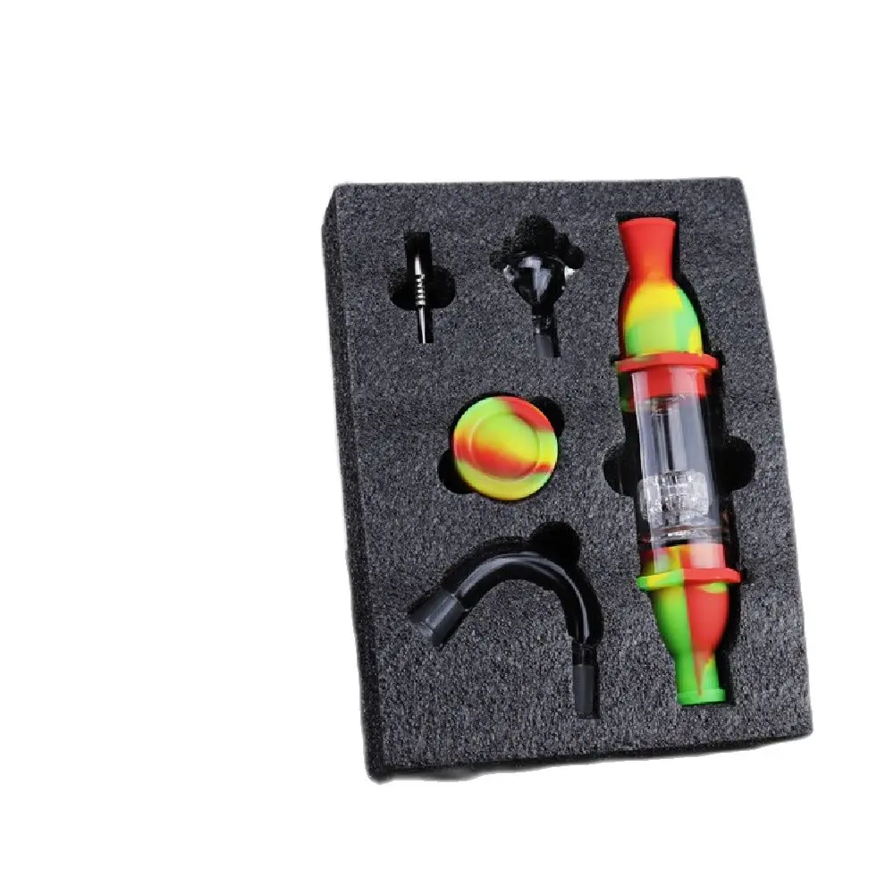 

Портативный курительный ручной трубчатый набор в форме пчелы для табака с титановым гвоздем 14 мм для сигаретных аксессуаров