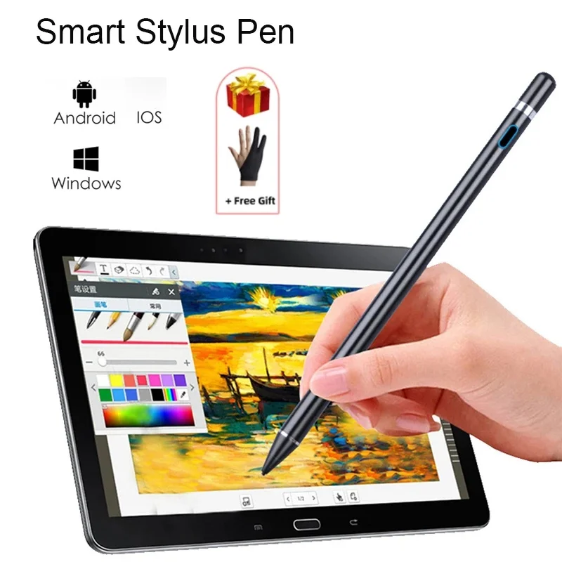 Stylus Pen For Amazon Fire Max 11 2023 13th 11inch HD 8 Plus 2022 2020 2017 HD 10 Plus 2021 2019 7 6 HDX 8.9 Touch Screen Pencil