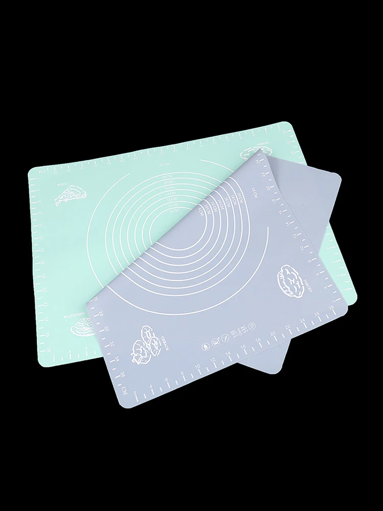 

1 шт., антипригарный силиконовый коврик для выпечки, для раскатки теста