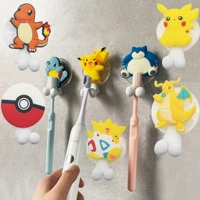 pokemon anime peripheral wall hook strong self adhesive door wall hanger hook suction heavy duty shelf suction cup bathroom use