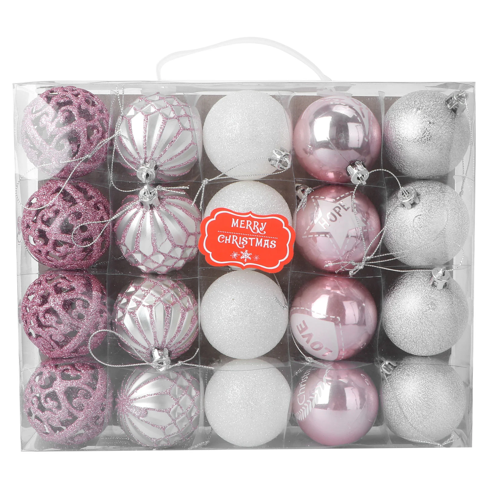 

Holiday Arrangement Round Balls Christmas Tree Hanging Pendants Xmas Party Home Decoration
