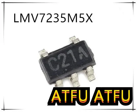 Новинка 10 шт./лот LMV7235M5X LMV7235M5 LMV7235 разметка C21A SOT23-5 IC