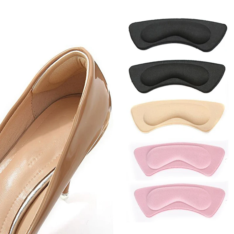 

1Pair High Heel Stickers Adjust Size Adhesive Heel Liner Grip Protector Pain Relief Foot Care Inserts Women Insoles for Shoe