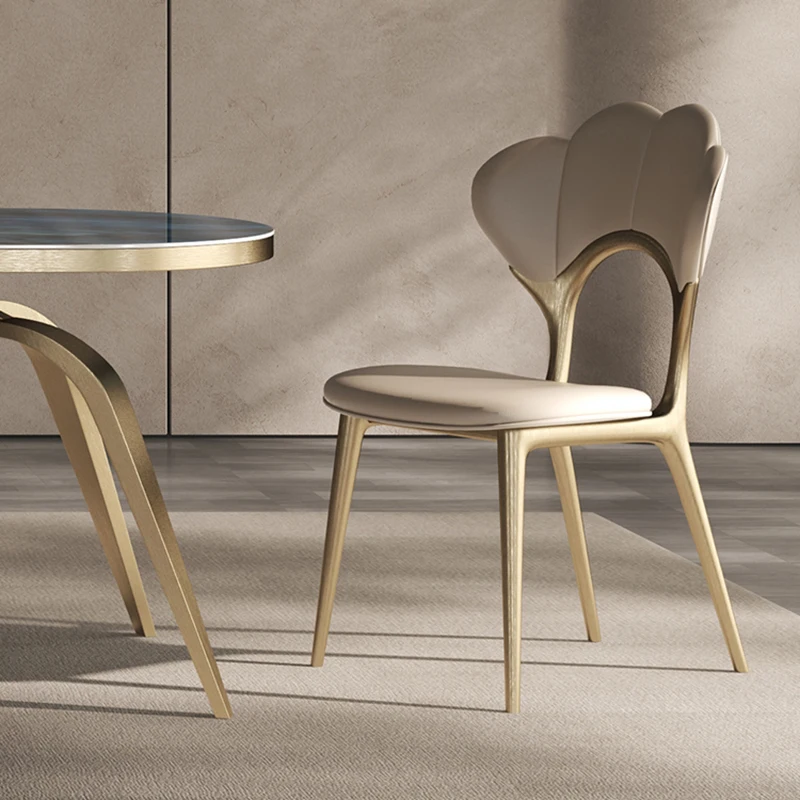 Table Luxury Design Living Room Chairs Metal Conference Sillas Para Comedor Interior Decoration