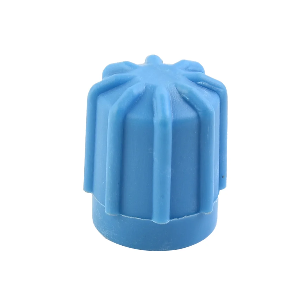 

Blue Brown AC Valve Cap 2Pcs Refrigerant Valve High/Low Voltage R134a Dust Covers Air-conditioning Installation