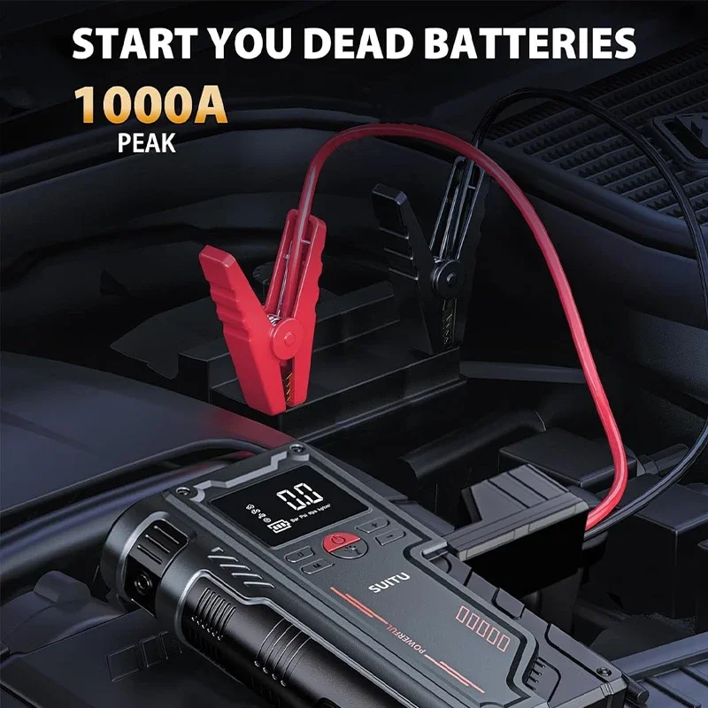 Автомобильный аварийный стартер надувной насос универсальный воздушный