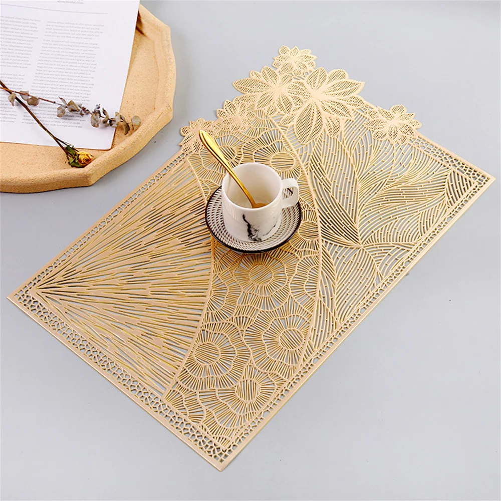 

High Quality High Temperature Resistant Heat Insulation Mat Western Food Mat Anti-slip Household Dining Table Pad 2023 Simple