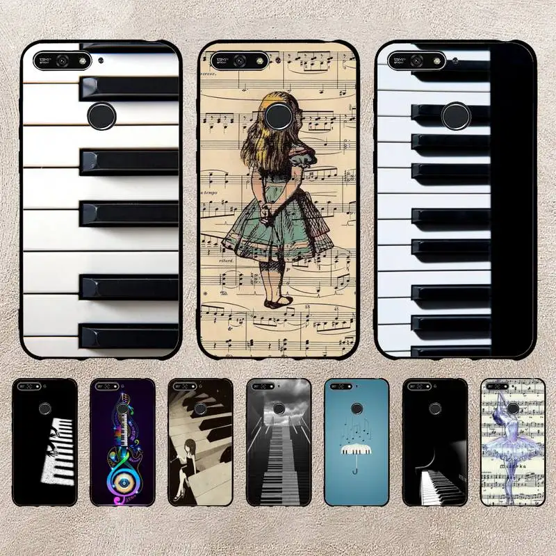 

Love Music Note Piano Phone Case For Xiaomi 11 10 12Spro A2 A2lite A1 9 9SE 8Lite 8explorer F1 Poco 12S Ultra Cove