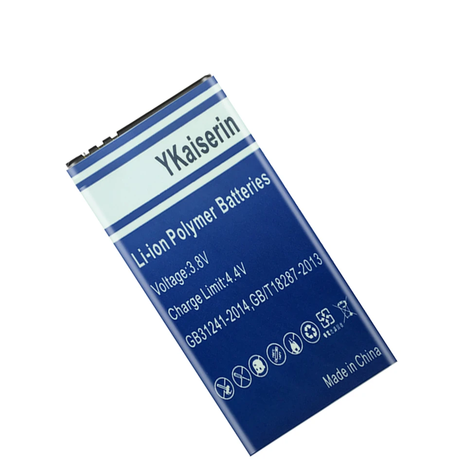Аккумулятор ykaisсеребрин BL5H BL 5H BL-5H 3600 мАч для Nokia Lumia 630 38 635 636 Lumia630 RM-977 батареи +