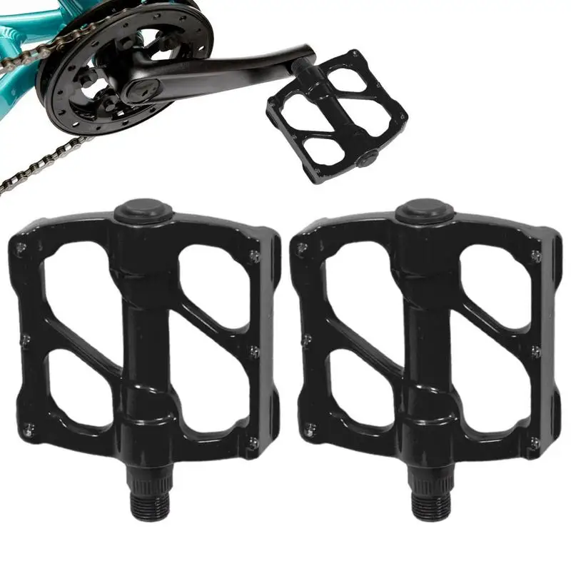 

Mountain Bike Pedals Universal Aluminum Alloy Cycling Pedals 1 Pair Non-Slip Lightweight Platform Pedals For Electric