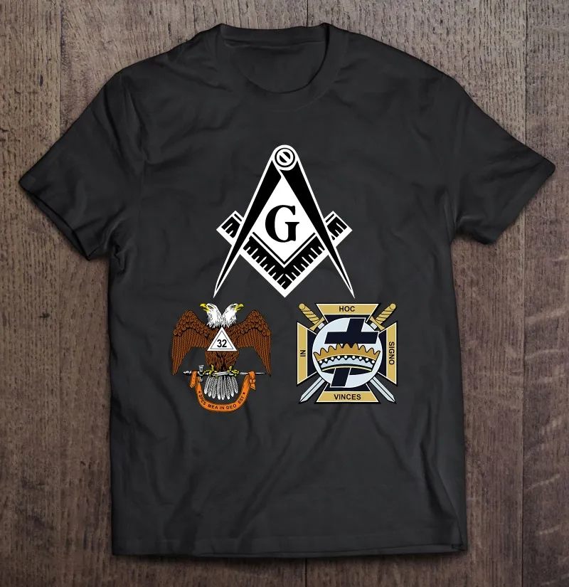 

Mason Scottish York Rite Masonic Tee Black Down Oversized T-Shirt Streetwear Anime Tshirt T Shirts T Shirt Manga Oversize Men