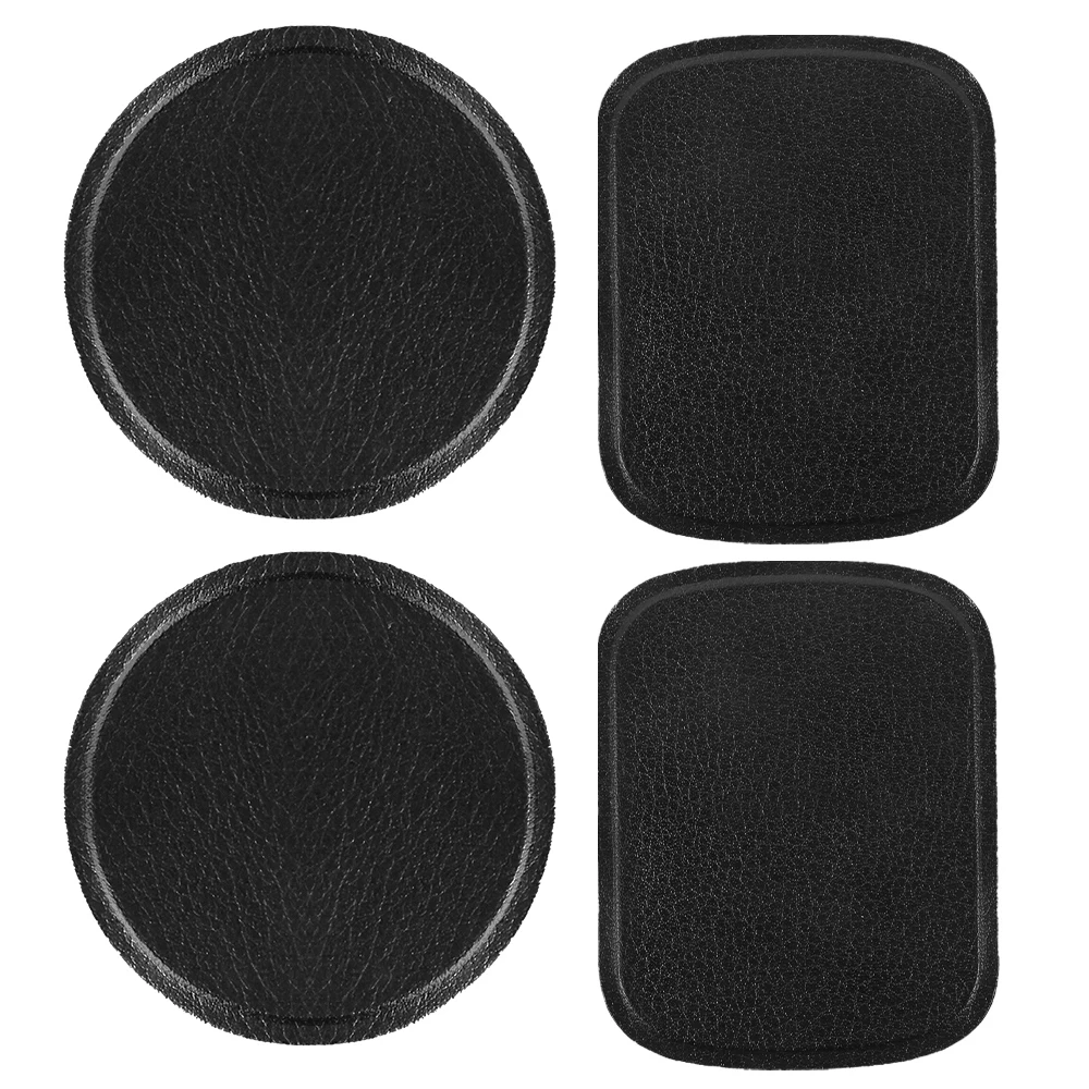 

Металлическая пластина, Круглый квадратный лист для магнитного держателя телефона, без царапин, железный лист из искусственной кожи, Автомобильная Магнитная подставка для телефона, аксессуары