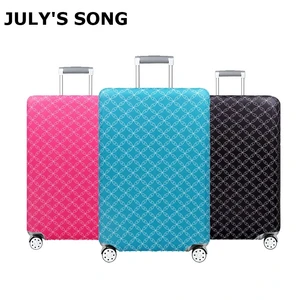 Чехол для чемодана, Эластичный Защитный чехол из эластичной ткани чемодан на молнии, аксессуары для путешествий