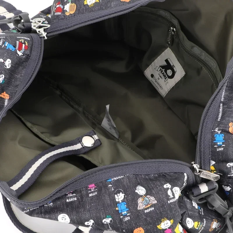 Lesportsacs Сумка на плечо 3356 Мультфильм Микки Маус Питер Кролик Снупи Минни 33*42*16 см