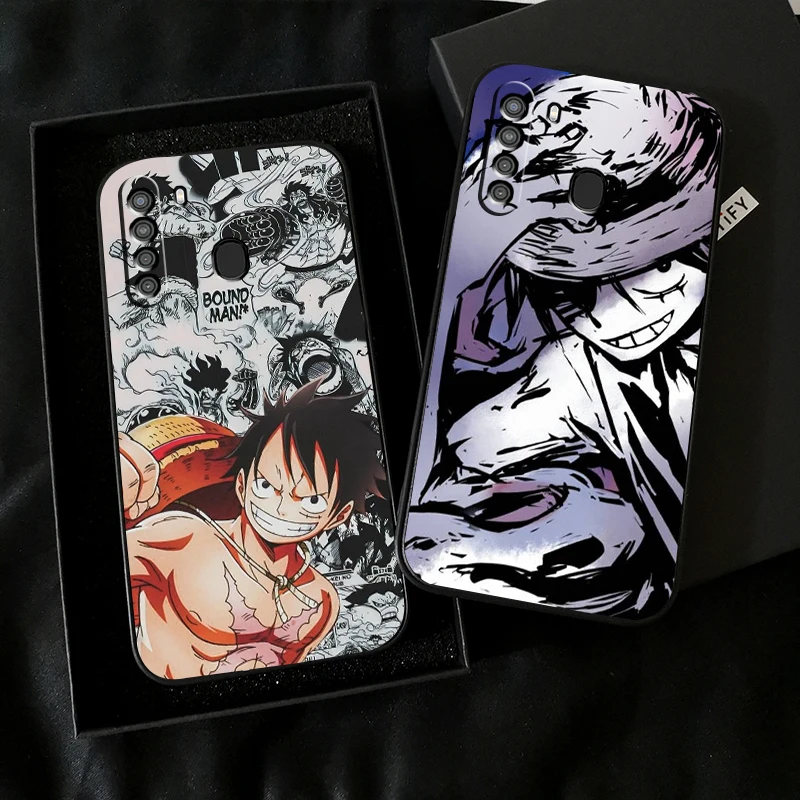 

Anime Cartoon ONE PIECE Phone Case For Samsung Galaxy S8 S8 PLus S9 S9 Plus S10 S10E S10 Lite 5G Plus Soft Carcasa