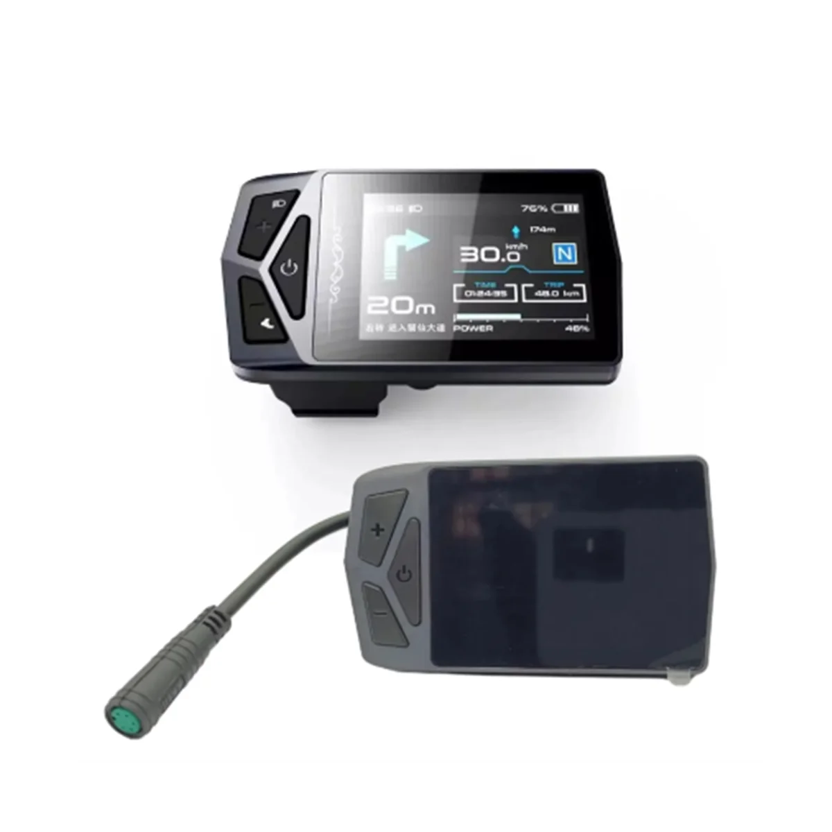 Дисплей для электровелосипеда Bafang с ЖК-дисплеем, 12 В/32 В/48 В/60 в 500C BBS 01 02 HD G510 G330(UART)