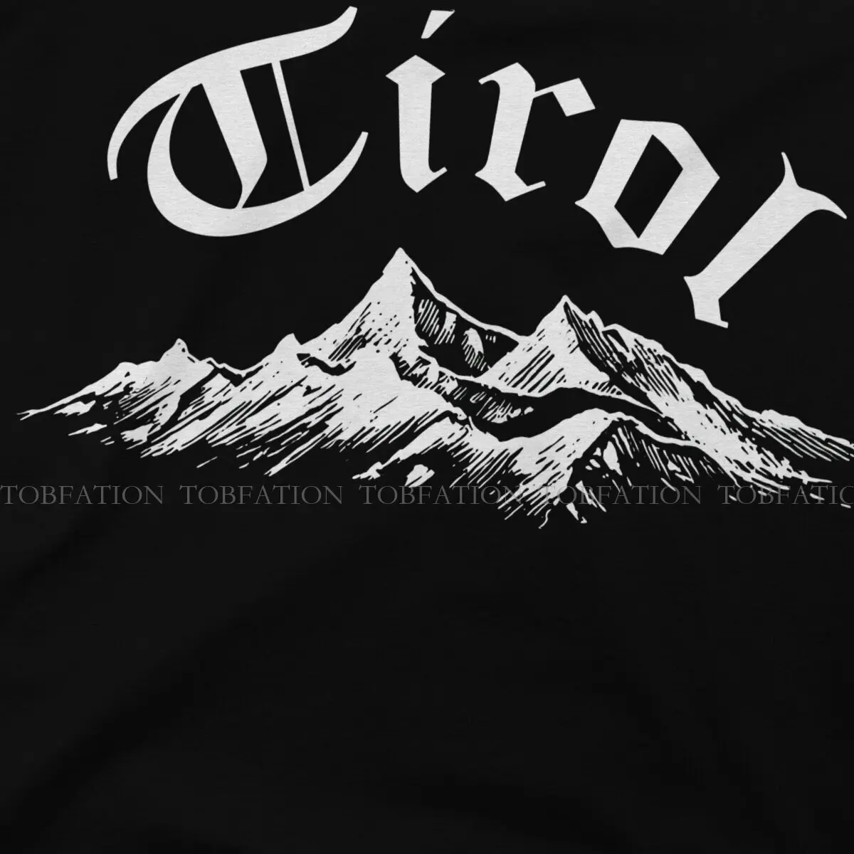 Футболка мужская с принтом альпинизма 100% хлопок