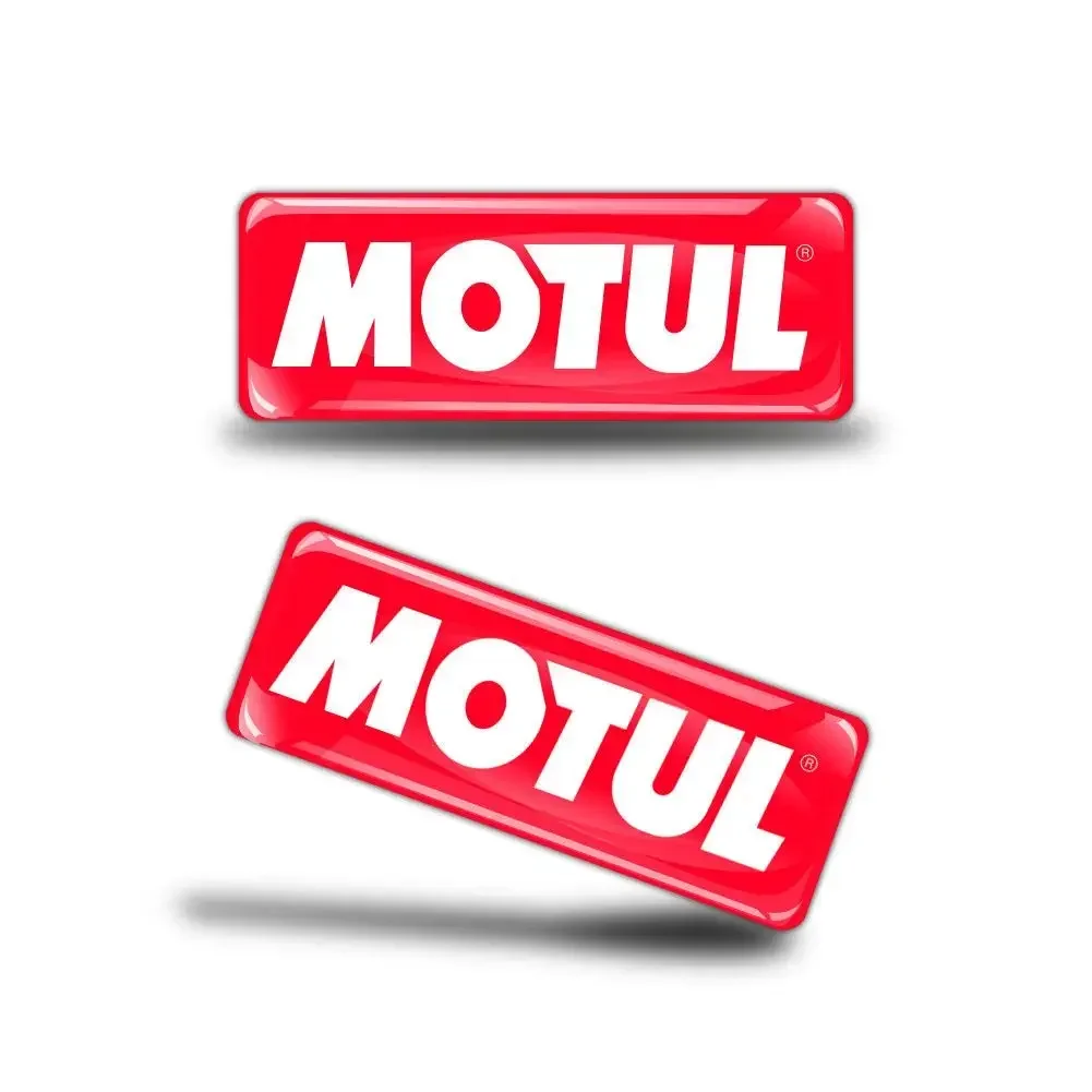 

2pc/set Waterproof Three-dimensional Reflective Stickers Motul Stickers Helmet Decoration Creative Modification