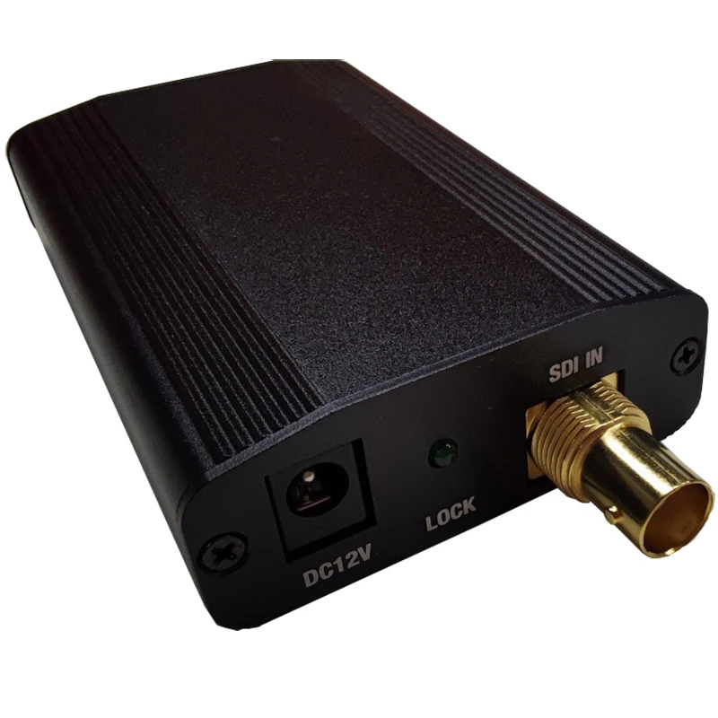 Фото Dibviewolo 12G SDI Loop-адаптер-конвертер для камер DCR и проекторов с поддержкой аудио и видео 1080P №1