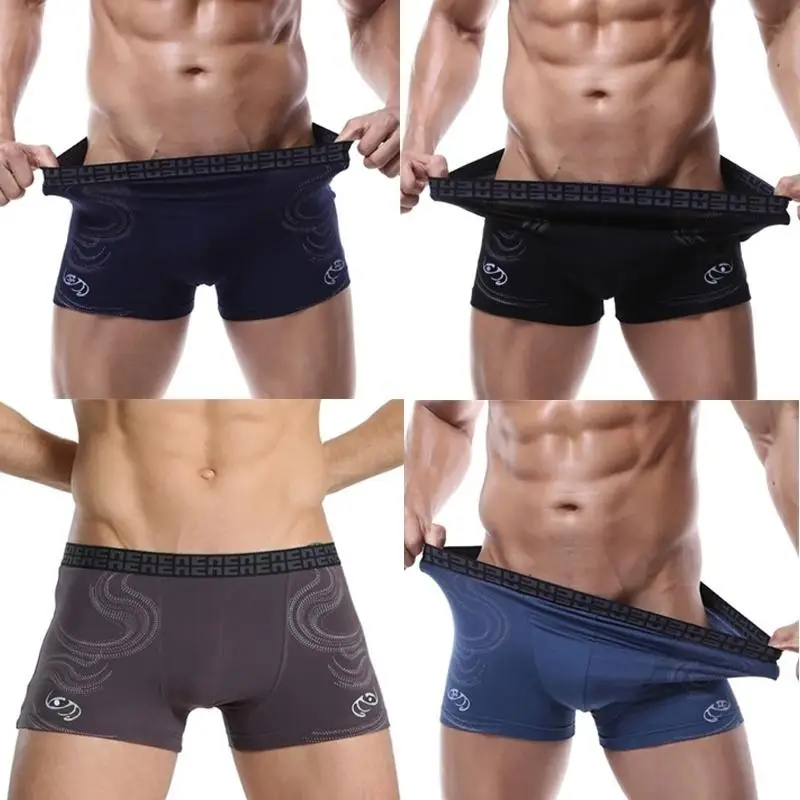 

Sexy Men's Boxer Breathable Underwear Cotton Shorts Men's Underwear Comfortable and Breathable Pants 2022 Cotton Men's Underwear