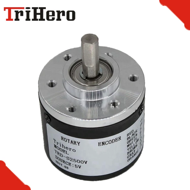 

Trihero ip67 THP38/6 incremental rotary encoder conveying belt,motor feedback use encoder