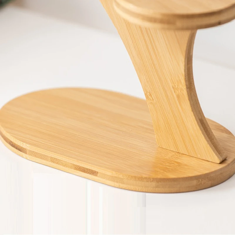 Стеллаж для демонстрации 3-уровневая подставка деревянных растений настольная