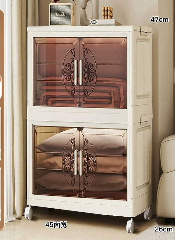 

Пластиковый складной ящик для хранения 45/55/75 см, 1/2/3/4/5 слоев