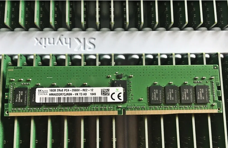 

RAM 16G 2RX8 PC4-2666V-RE2 HMA82GR7CJR8N-VK memory stick