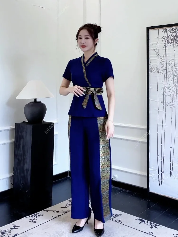 2024 Эстетическая униформа костюм для тайского салона красоты Женская спа