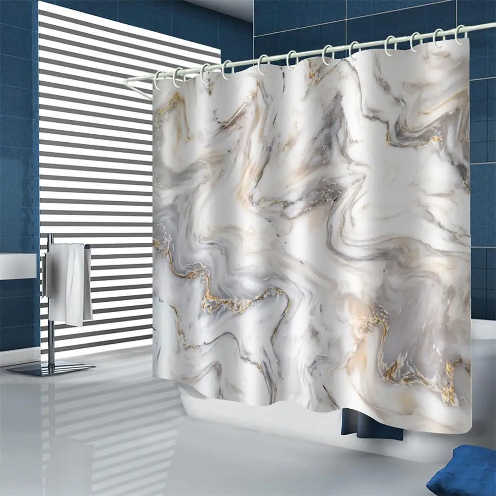 

Абстрактная занавеска из полиэстера, красивая занавеска для душа в ванную комнату, набор крючков для украшения, занавеска для ванной комнат...