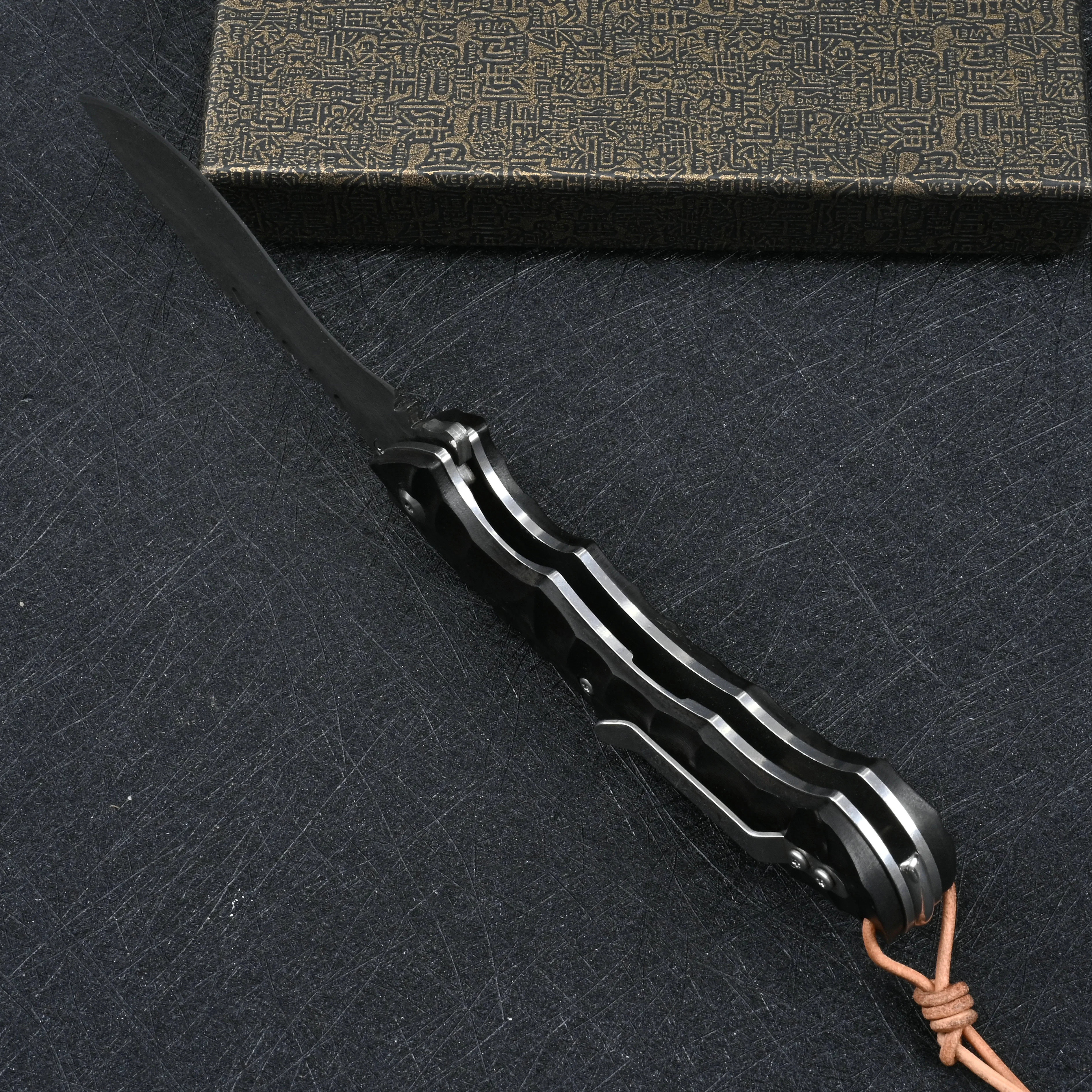 Ножи из дамасской стали складной нож с шарикоподшипником тактический военный