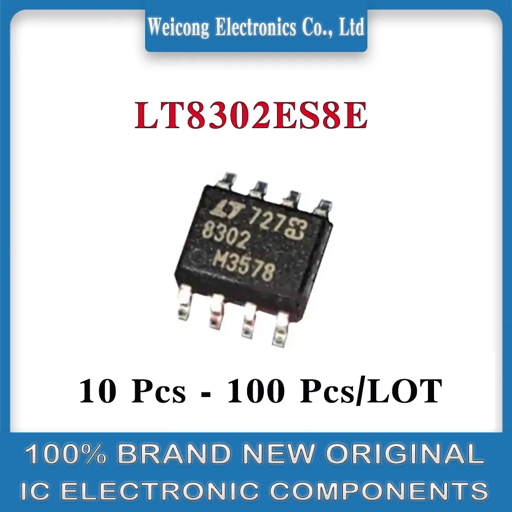 

LT8302ES8E LT8302ES8 LT8302ES LT8302 LT IC REG FLYBACK 3.6A 8soic