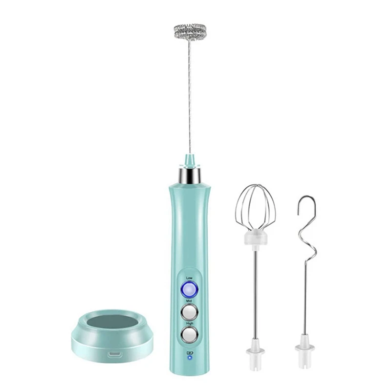 

Вспениватель молока, Электрический вспениватель молока с 3 скоростями, ручной вспениватель молока для кофе, шоколада