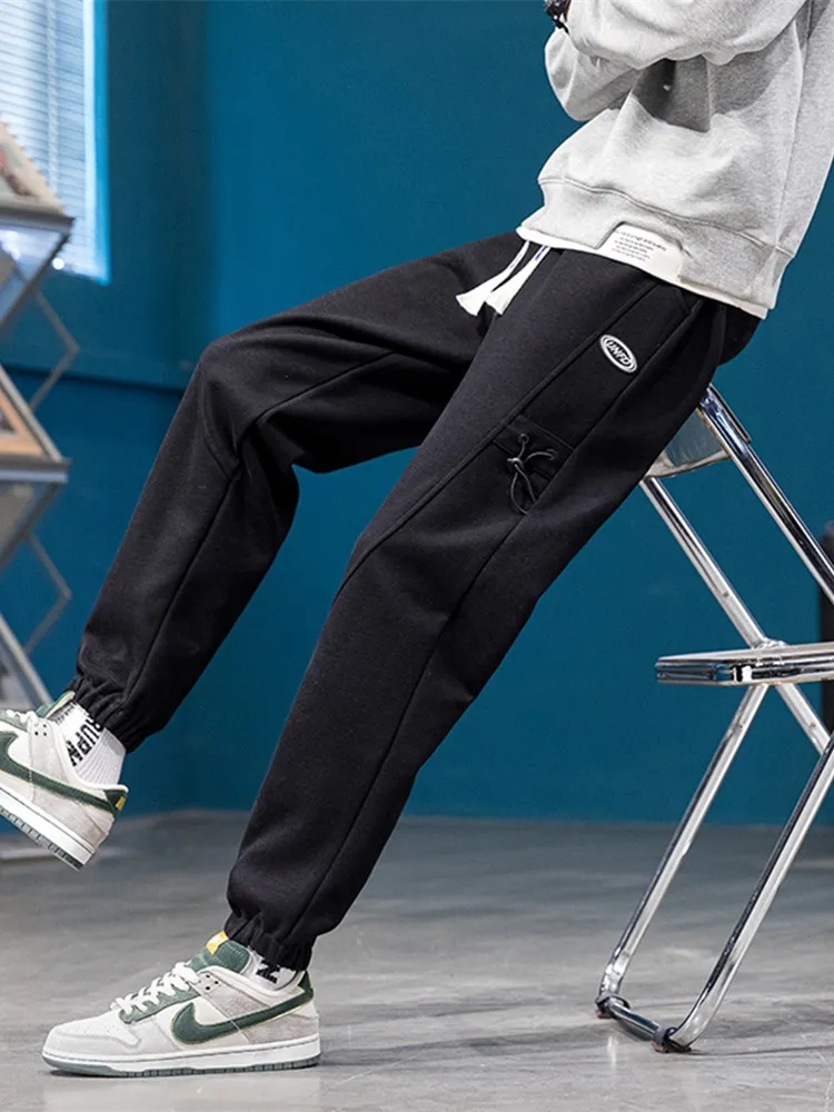 Весенние и осенние длинные брюки для подростков мужские повседневные 3 младших