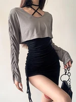 Платье, топ и брошь#2