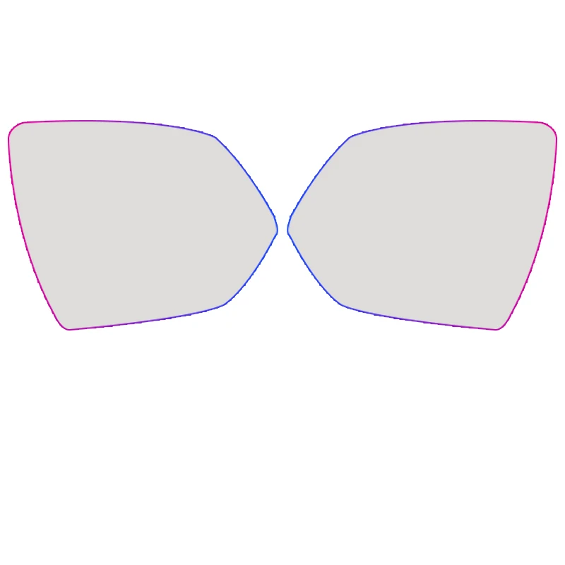 

Для Haval F7 II 2024 2025 2-го поколения, автомобильное Стайлинг, зеркало заднего вида, стекло, светоотражающая непромокаемая пленка, аксессуары для зеркала заднего вида