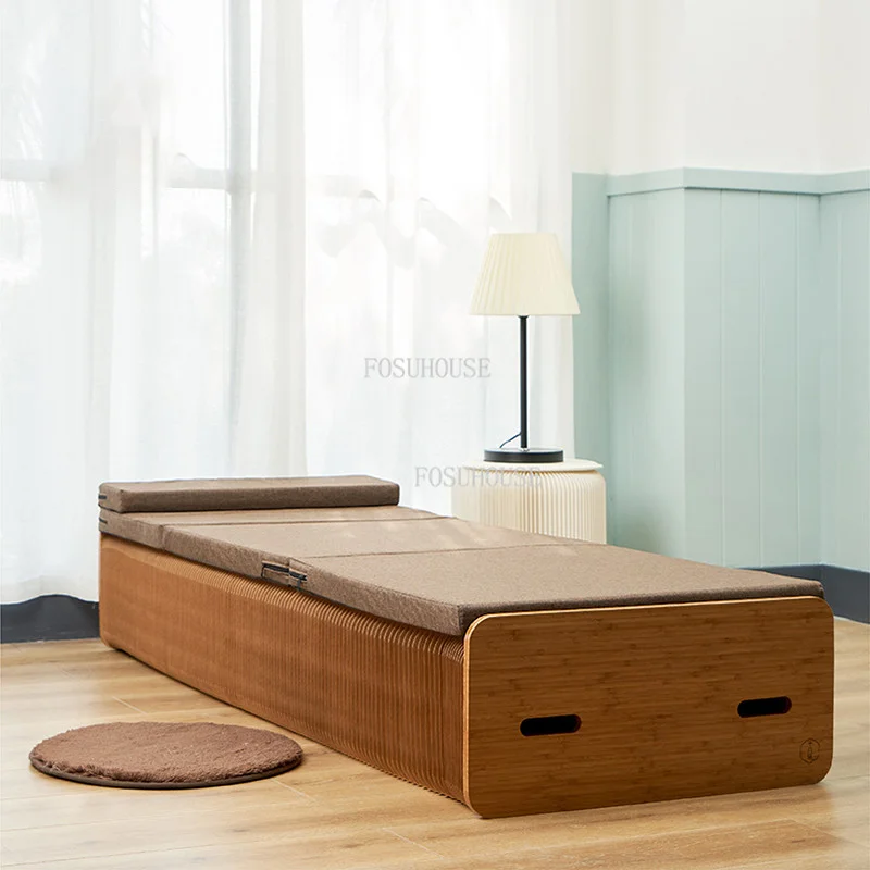 

Многофункциональные складные органные кровати, кровать из крафт-бумаги, невидимые офисные кровати для обедов, современный стиль, мебель для спальни, WK