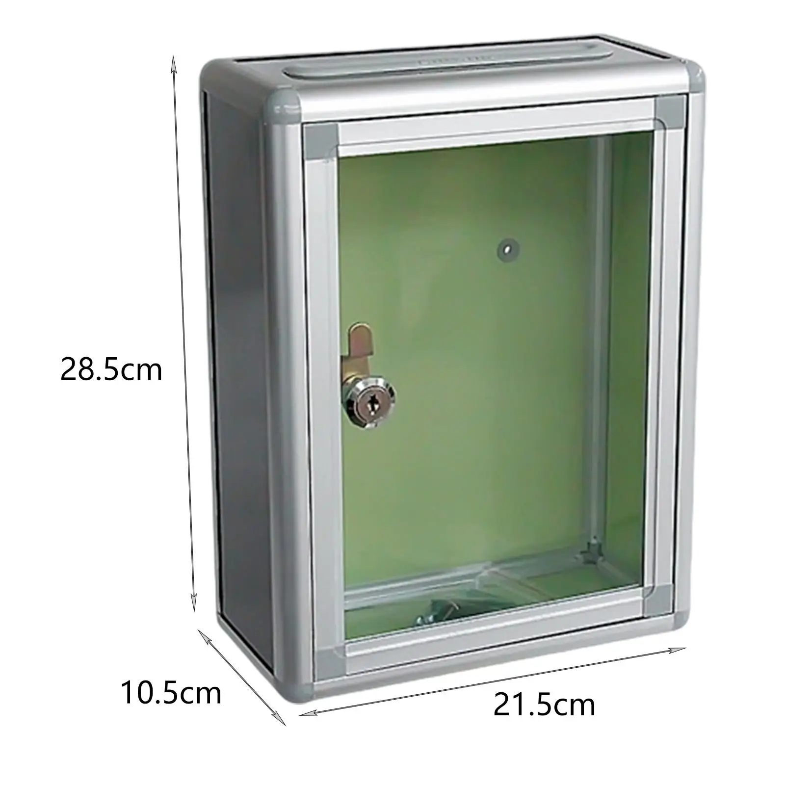 Настенный металлический почтовый ящик Homyl