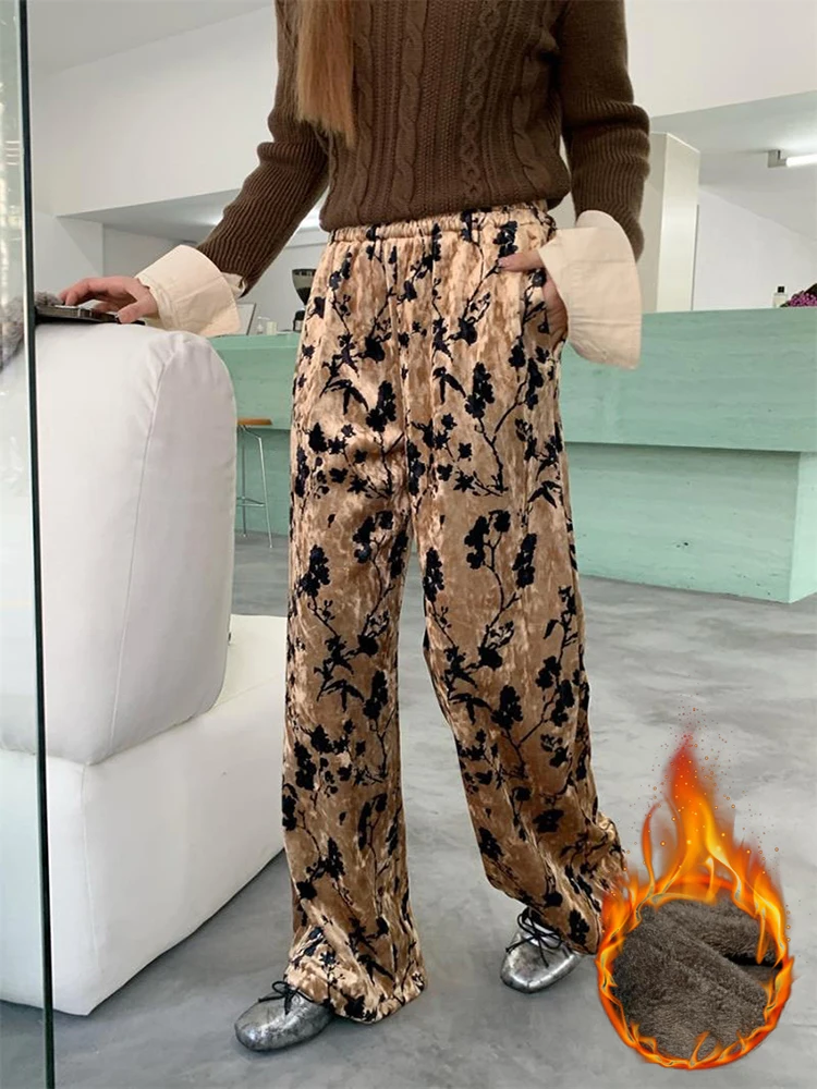 Плюшевые зимние брюки PPLMHU