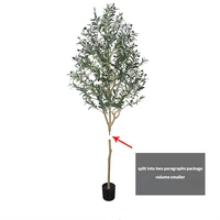 simulation green plant olives fruit tree artificial bonsai fake potted for home office hotel decoration greening window ornament