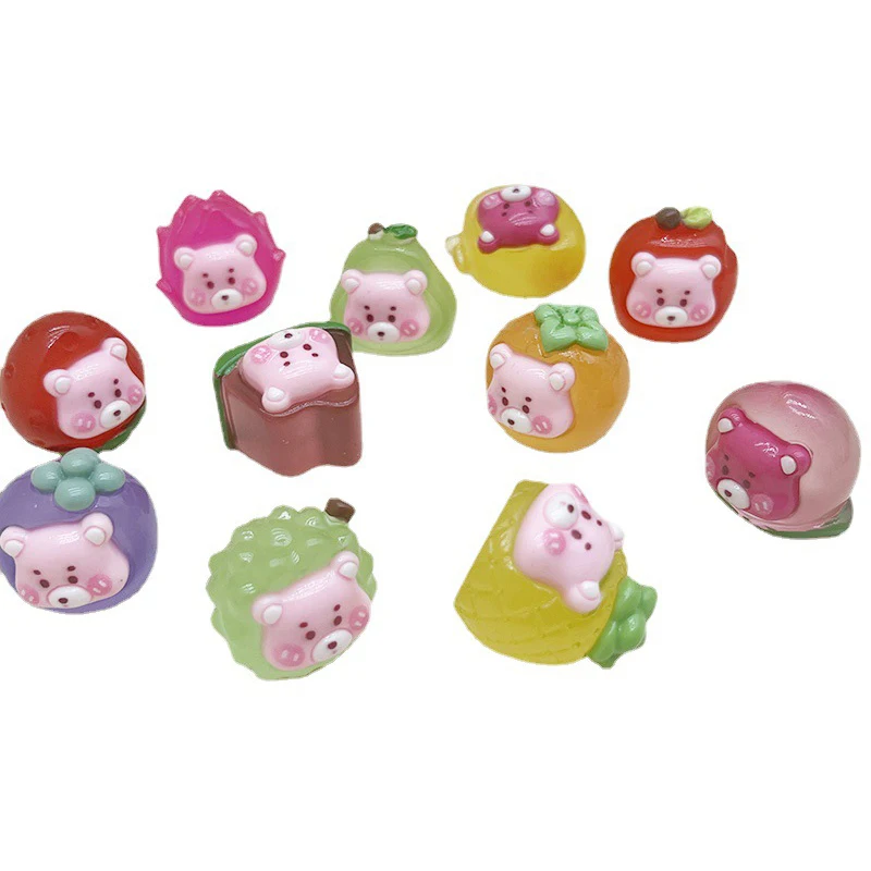 Ful Little Bear Micro Landscape Decoration Diy Jewelry Accessories Hair Ornaments