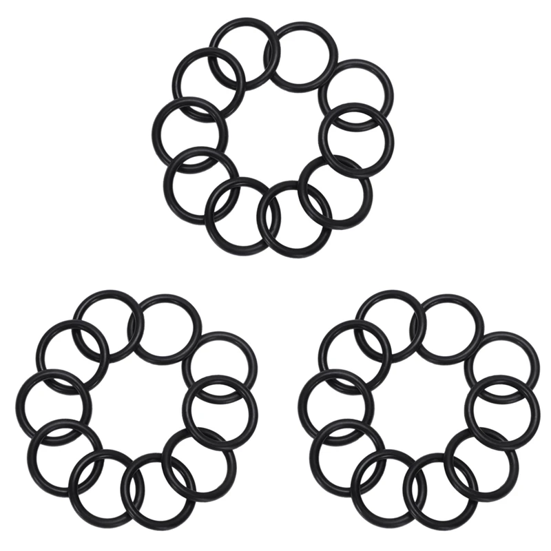 

30 Pieces 32Mm OD 25Mm Inner Od. Black Nitrile Rubber O Ring Oil Seal Ring