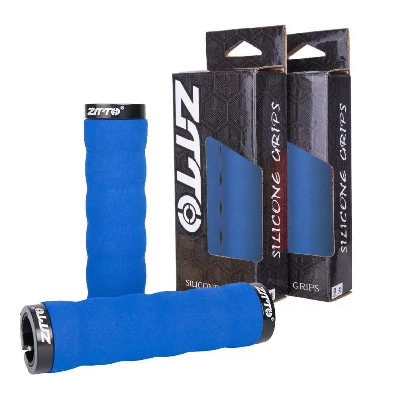 

ZTTO Bicycle Grips Sponge Shock Absorption Bike Handlebar Grip Ergonomic Cycling Handlebar Cover Non-slip Handles For Bicycle