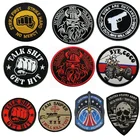 Нашивки с вышивкой, военные тактические повязки на руку, Sewings, аксессуары для одежды, нашивки для курток, кепок, сумок, рюкзаков, Insignia