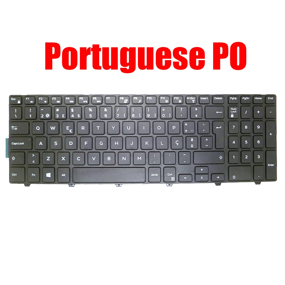 

Portuguese PO Keyboard For DELL For Inspiron 5542 5543 5545 5547 5548 5551 5552 5555 5557 5558 5559 5566 5576 5577 7557 7559 New