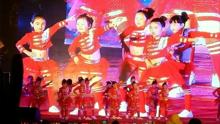 Костюм с блестками современное платье одежда для черлидинга девочек детская